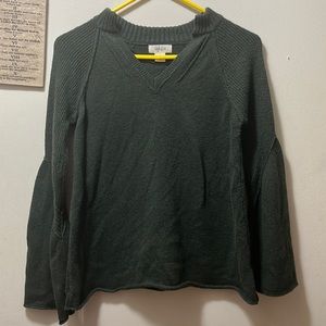 Style & Co long sleeve sweater hunter green size S